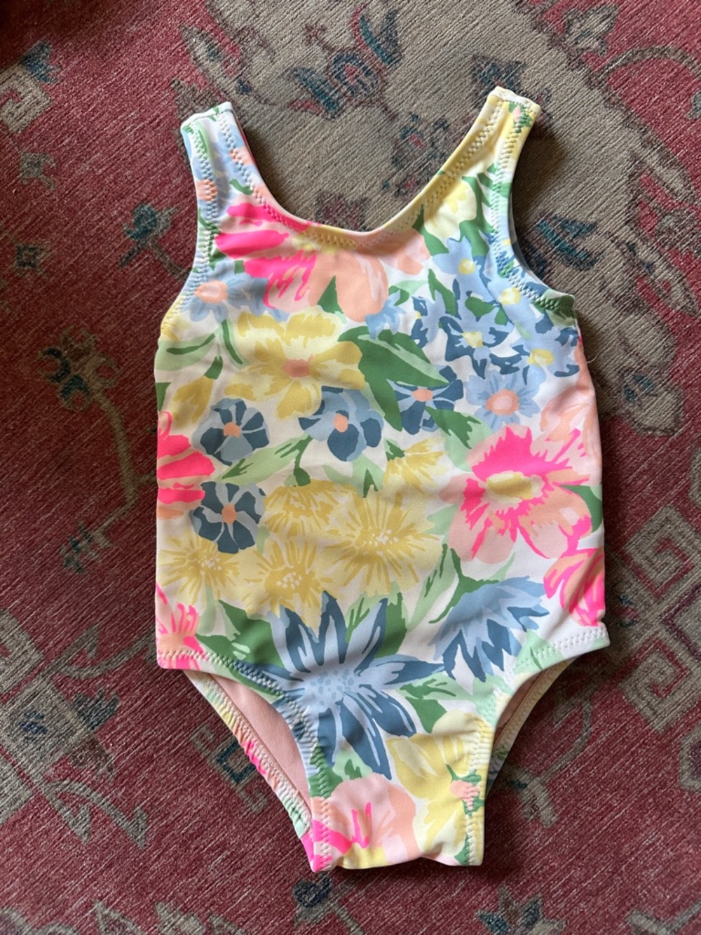Preloved 3-6 month baby swimsuit